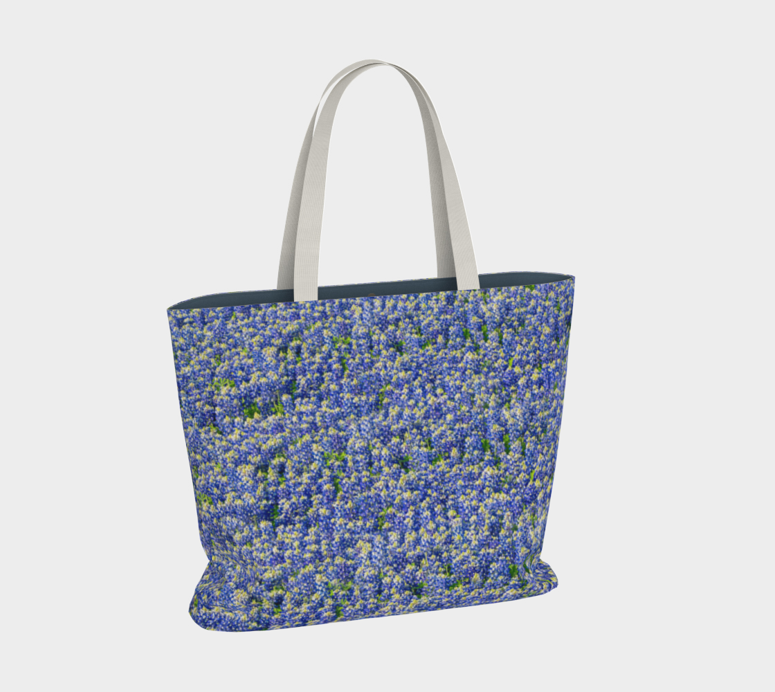 Texas Bluebonnet Market Tote