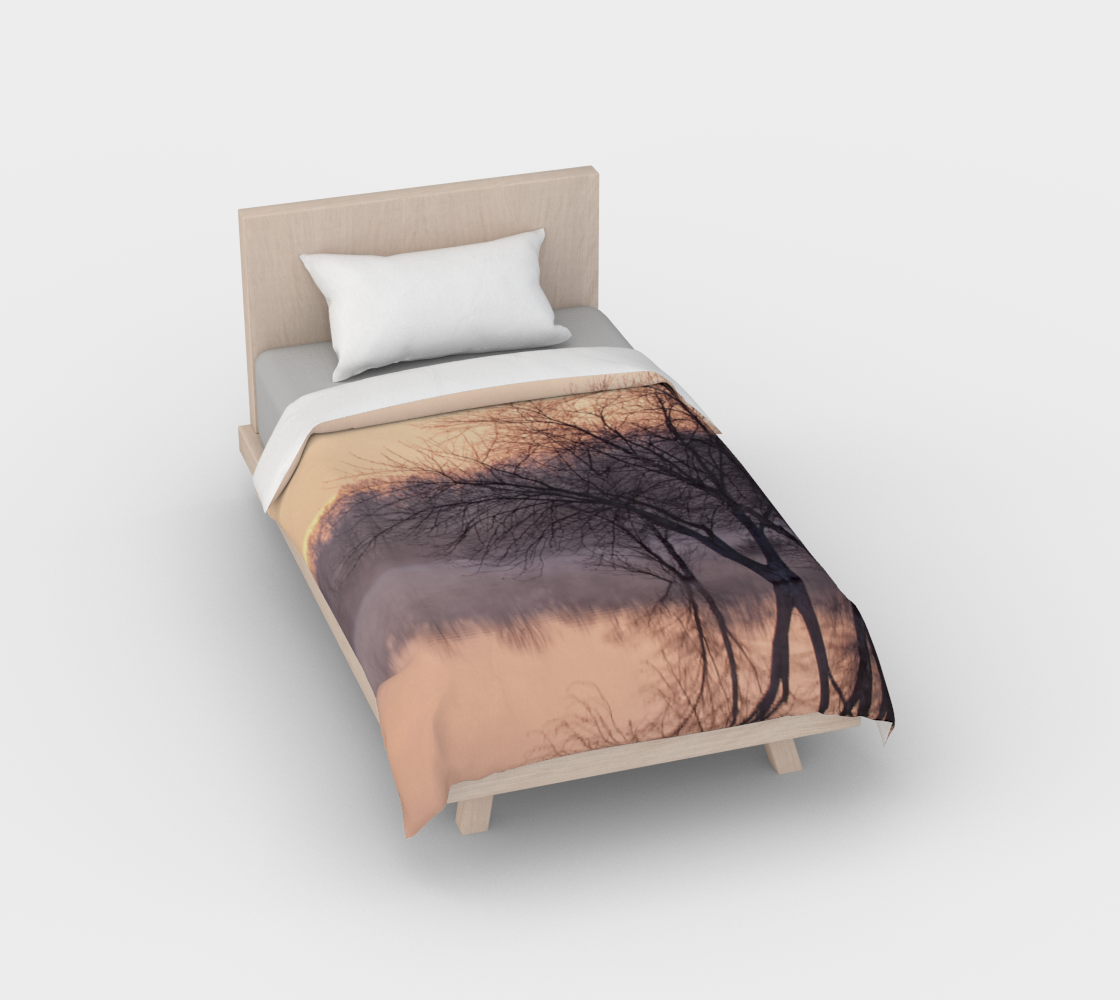 Winter's Dawning Duvet Cover