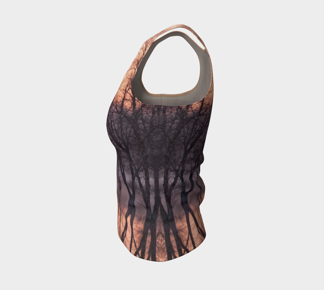Winter's Dawn Fitted Tank Top #2