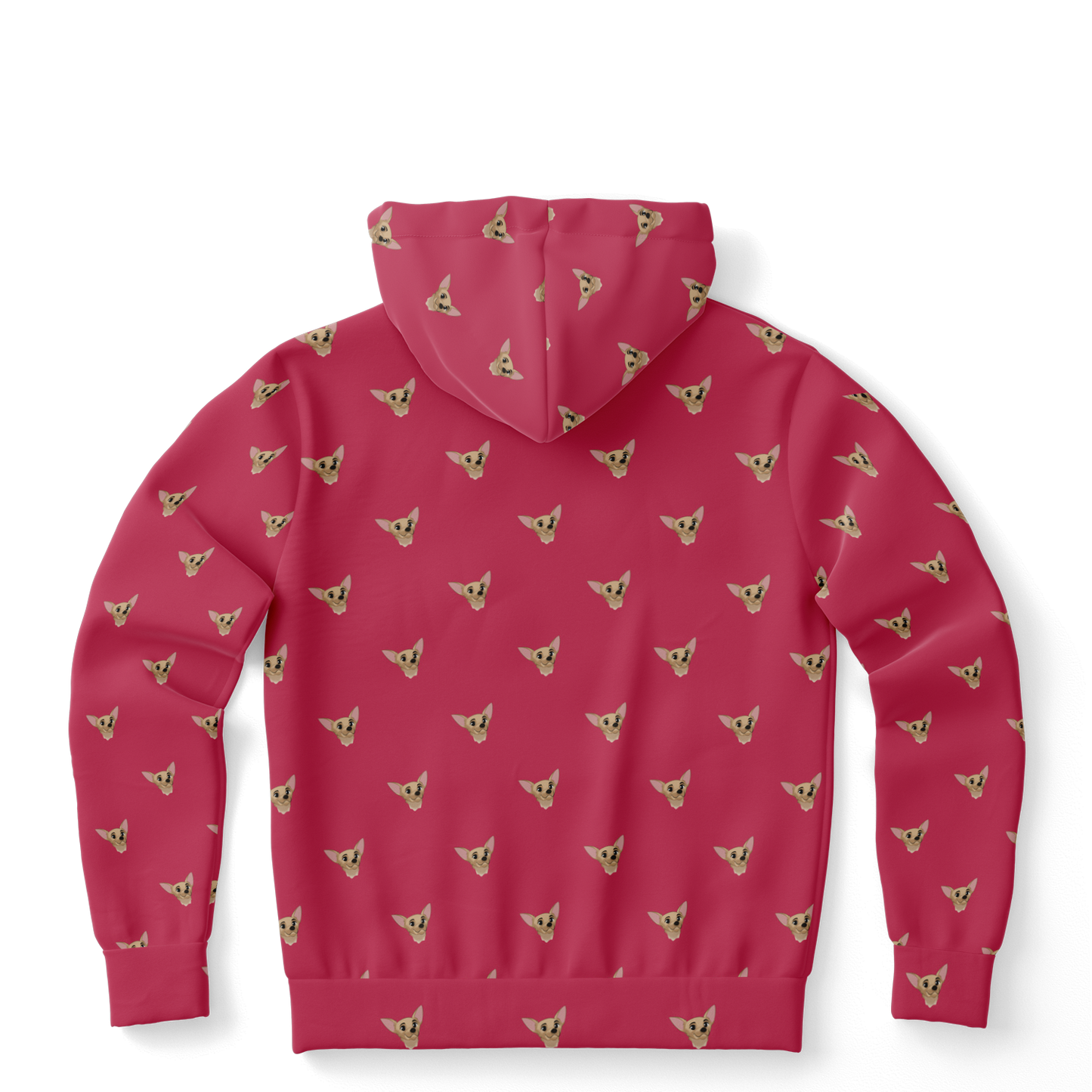 Viva Magenta Fashion Hoodie